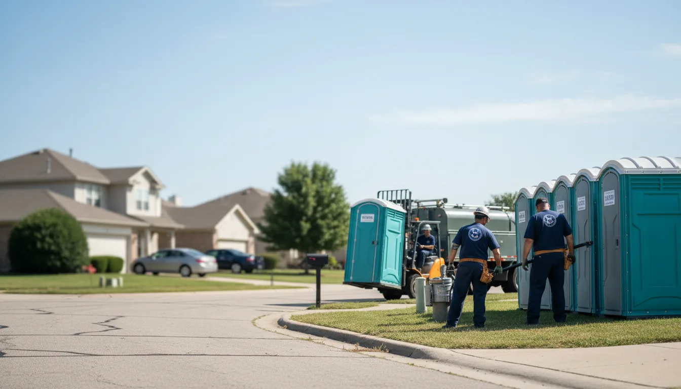 Porta Potty Rental in Fort Blackmore, VA near me